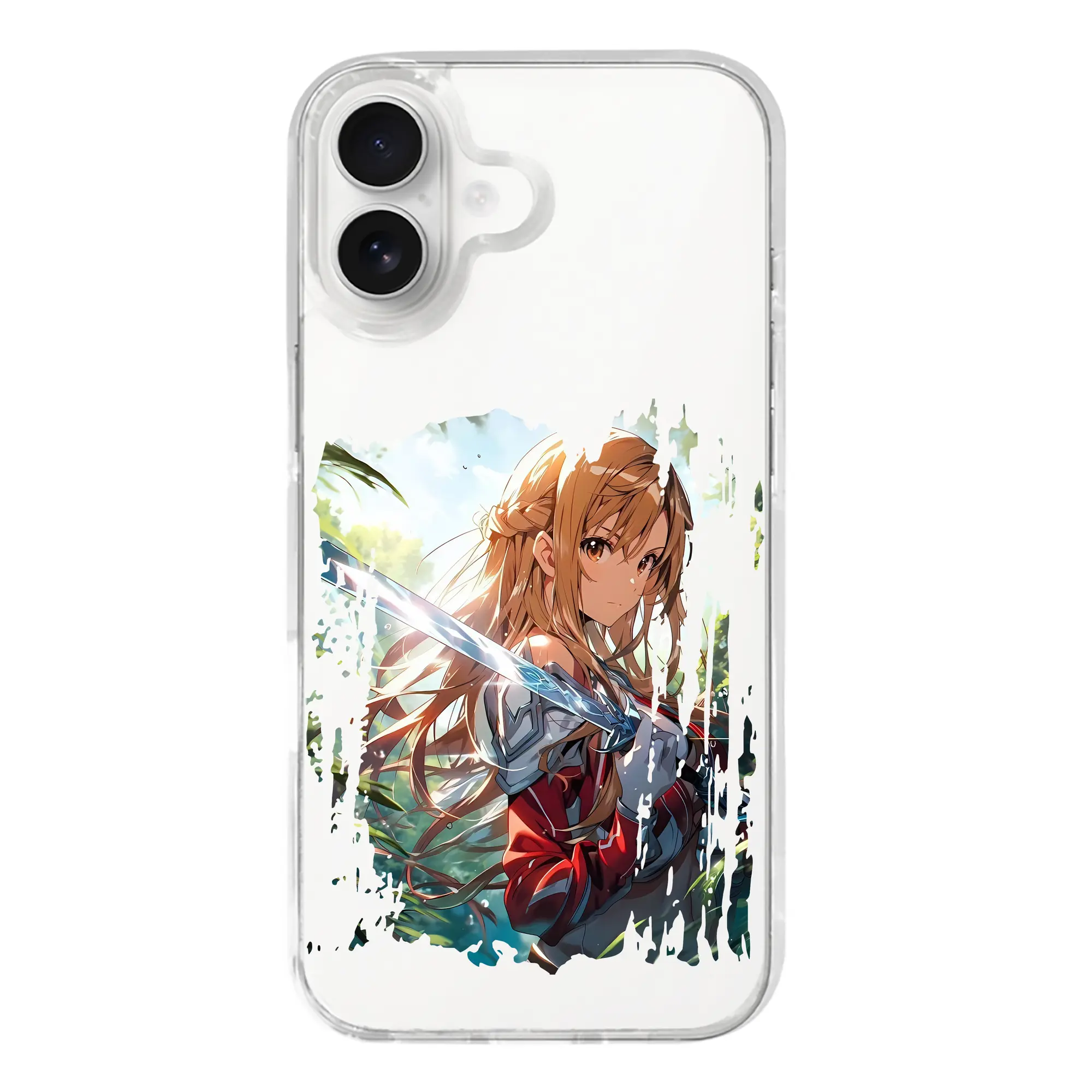 ソードアートオンライン グッズ アスナ - iPhone 17シリーズ 透明スマホケース – 薄型・耐衝撃・精密フィット保護カバー